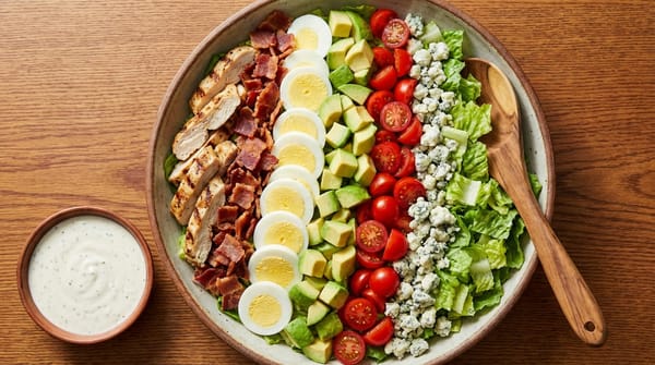 Loaded Cobb Salad with Ranch Dressing Recipe
